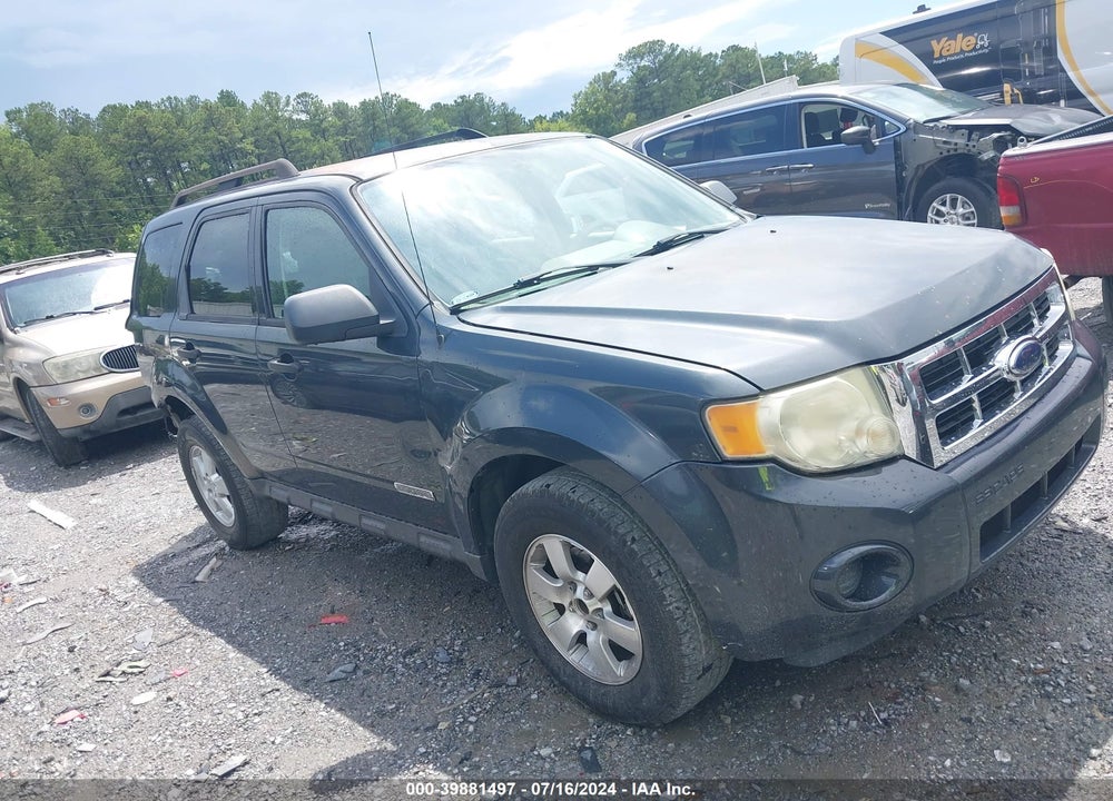 2008 FORD ESCAPE XLS/XLS MANUAL VIN: 1FMCU02Z78KB29104