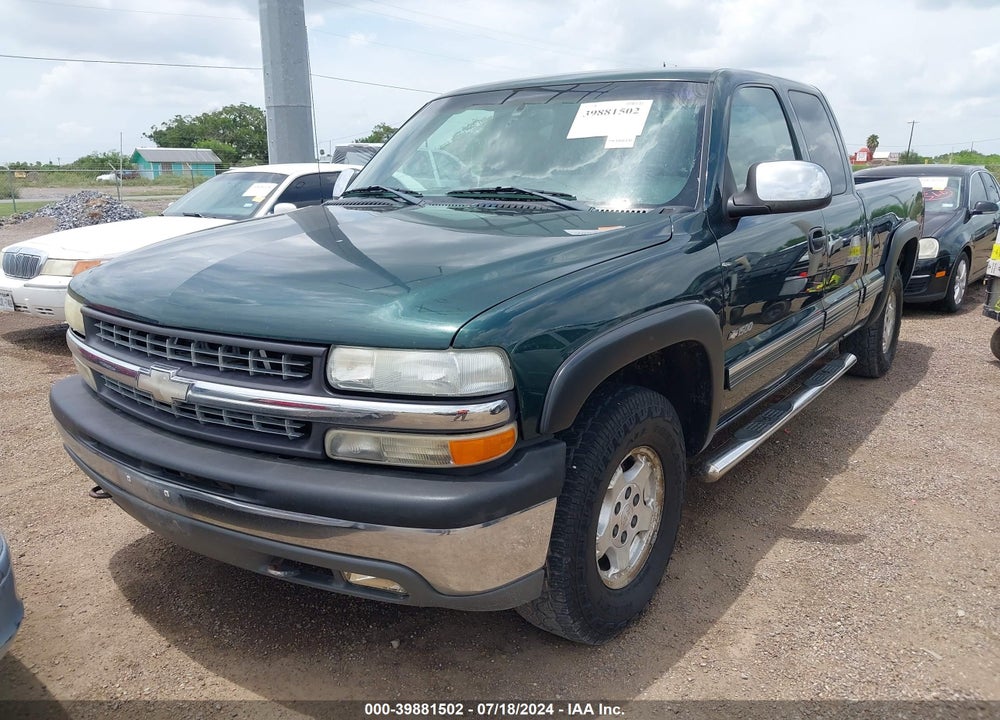 2002 CHEVROLET SILVERADO 1500 LS VIN: 1GCEK19T42E255470