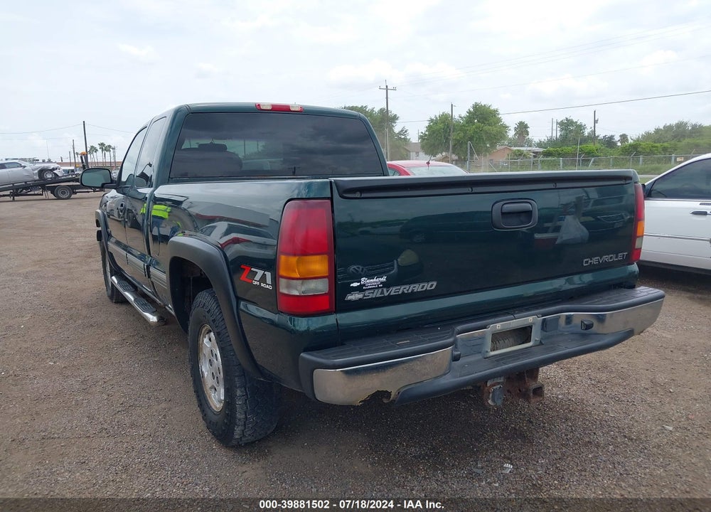 2002 CHEVROLET SILVERADO 1500 LS VIN: 1GCEK19T42E255470