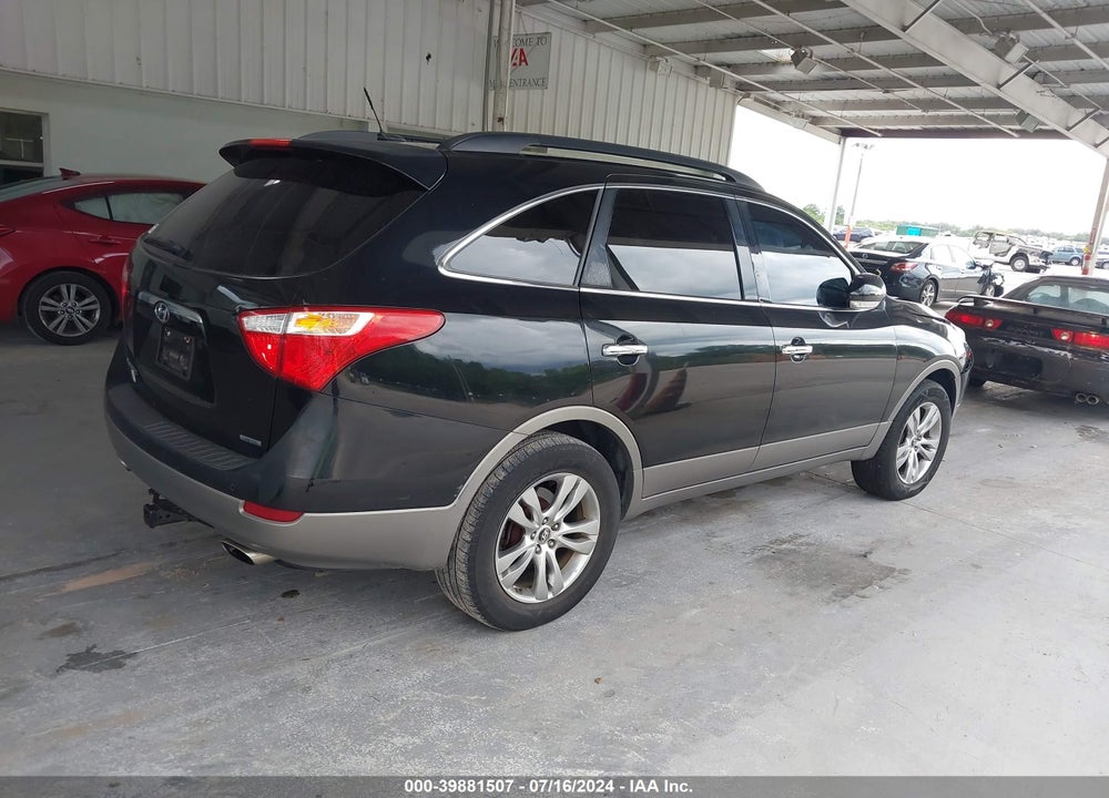 2012 HYUNDAI VERACRUZ LIMITED VIN: KM8NU4CC8CU201726