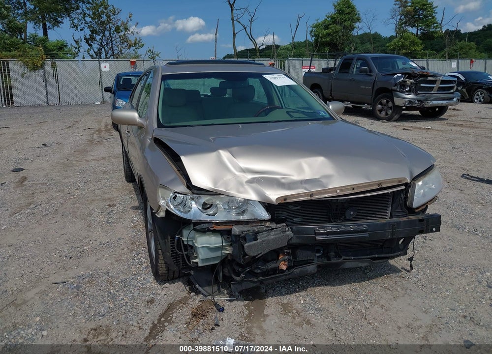 2006 HYUNDAI AZERA LIMITED/SE VIN: KMHFC46FX6A040038