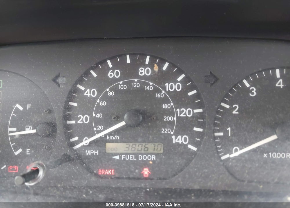 2001 TOYOTA CAMRY LE VIN: JT2BG22K410564744