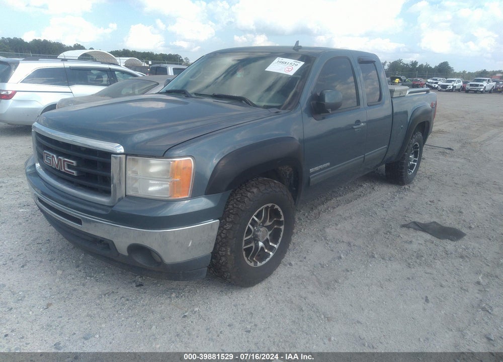 2010 GMC SIERRA 1500 SLT VIN: 1GTSKWE37AZ135563