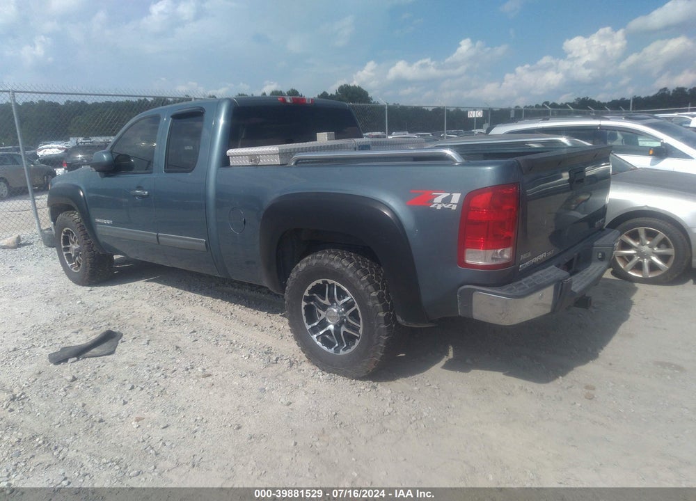 2010 GMC SIERRA 1500 SLT VIN: 1GTSKWE37AZ135563