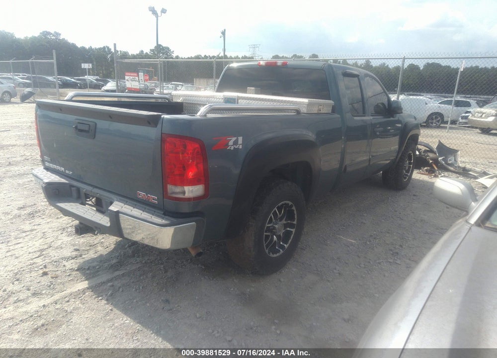 2010 GMC SIERRA 1500 SLT VIN: 1GTSKWE37AZ135563