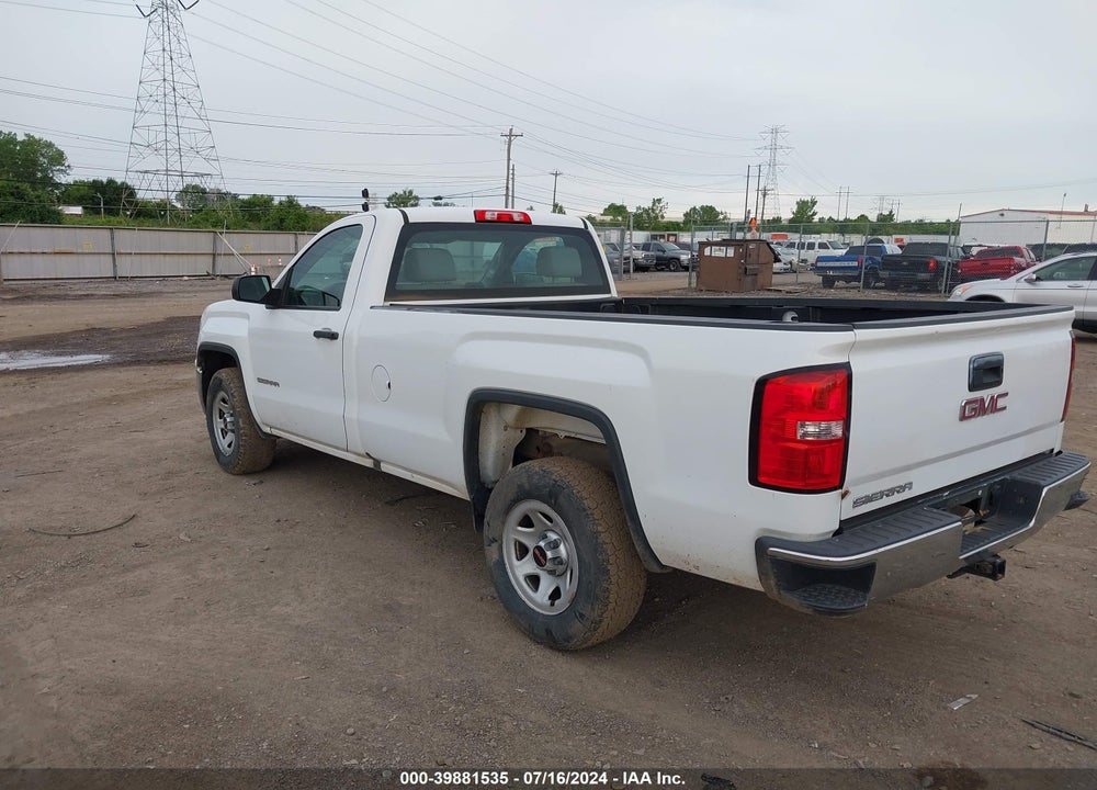 2017 GMC SIERRA 1500 VIN: 1GTN1LEH6HZ338397