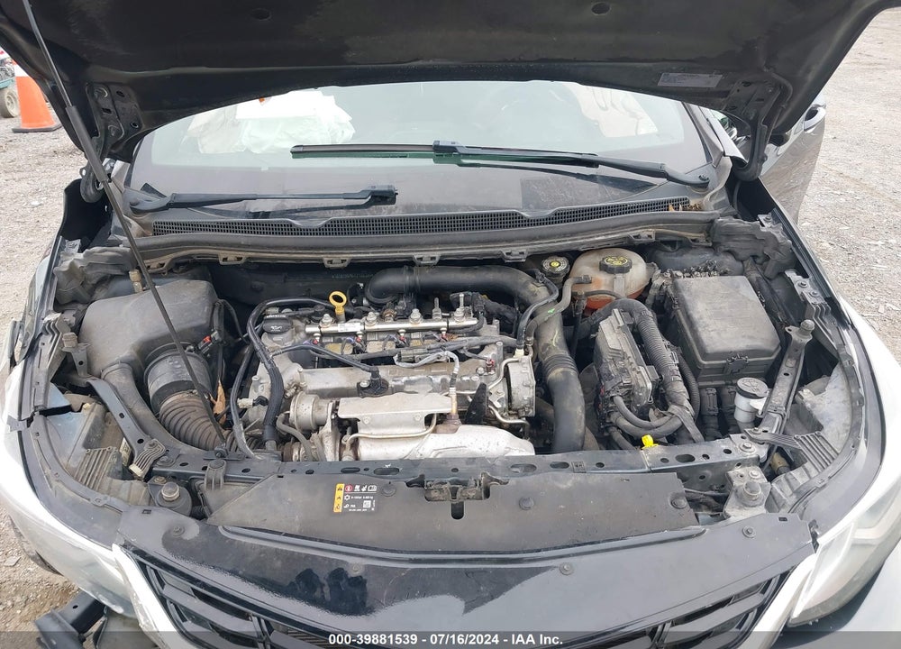 2018 CHEVROLET CRUZE LT AUTO VIN: 1G1BE5SM5J7128730