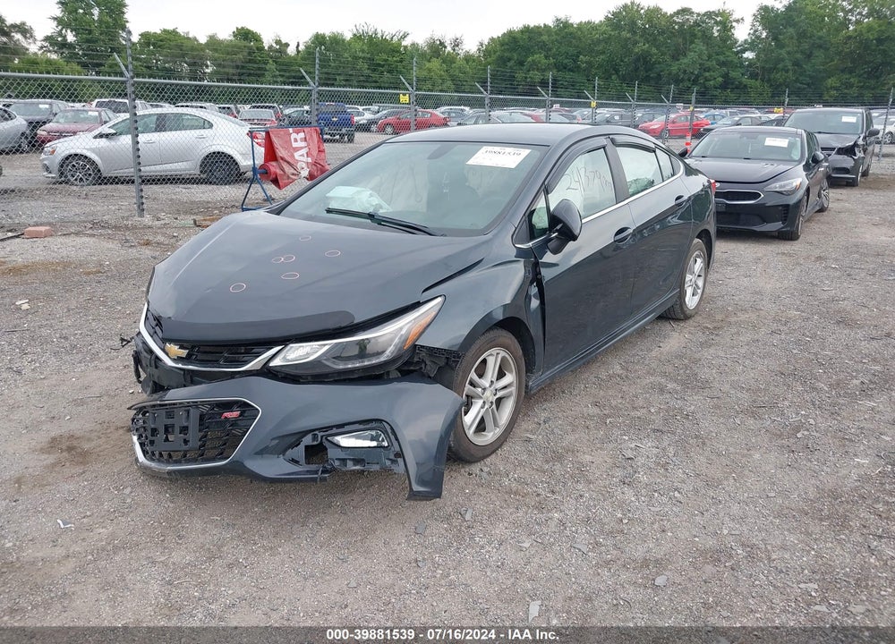 2018 CHEVROLET CRUZE LT AUTO VIN: 1G1BE5SM5J7128730