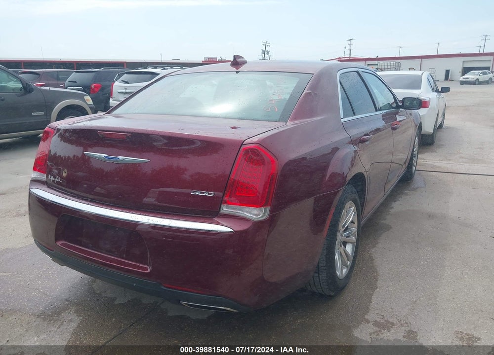 2019 CHRYSLER 300 TOURING L VIN: 2C3CCAAG4KH542517