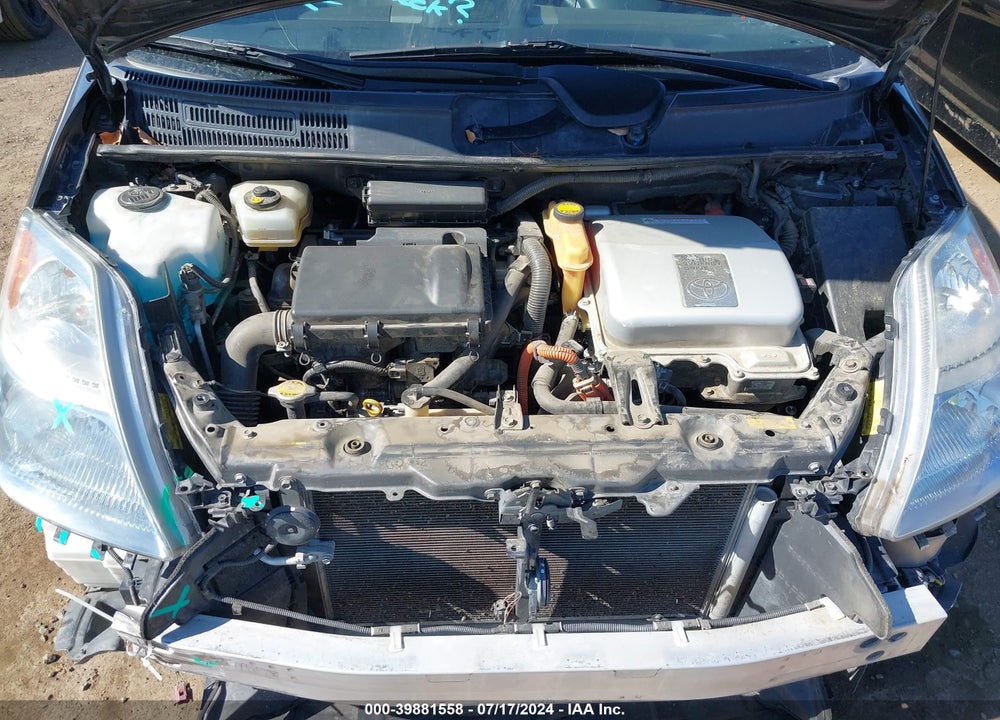 2008 TOYOTA PRIUS TOURING VIN: JTDKB20U083377536