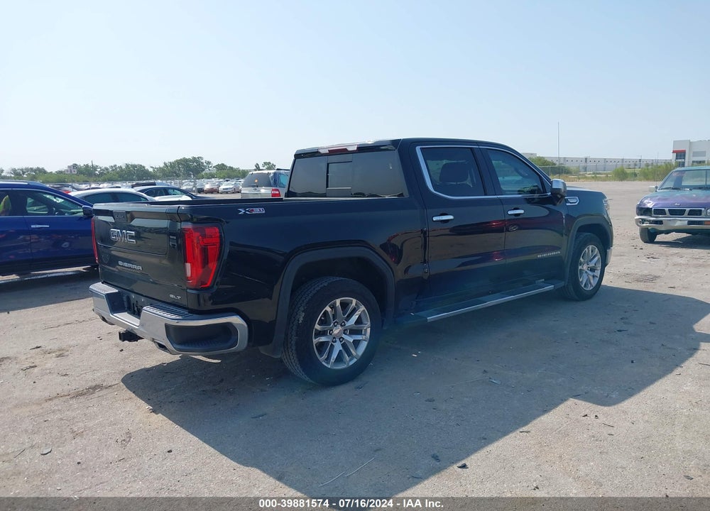 2020 GMC SIERRA 1500 4WD SHORT BOX SLT VIN: 3GTU9DED3LG211820
