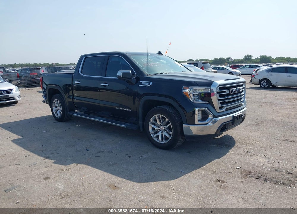 2020 GMC SIERRA 1500 4WD SHORT BOX SLT VIN: 3GTU9DED3LG211820