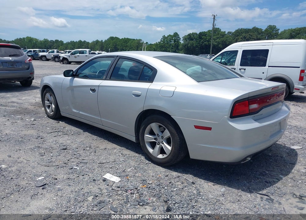 2012 DODGE CHARGER SE VIN: 2C3CDXBG5CH120143