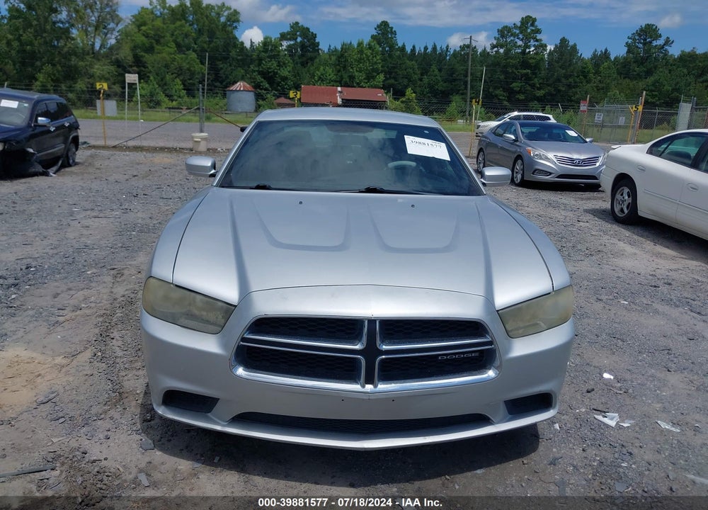 2012 DODGE CHARGER SE VIN: 2C3CDXBG5CH120143