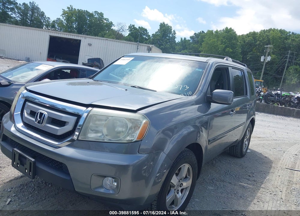 2009 HONDA PILOT EX-L VIN: 5FNYF48539B037373