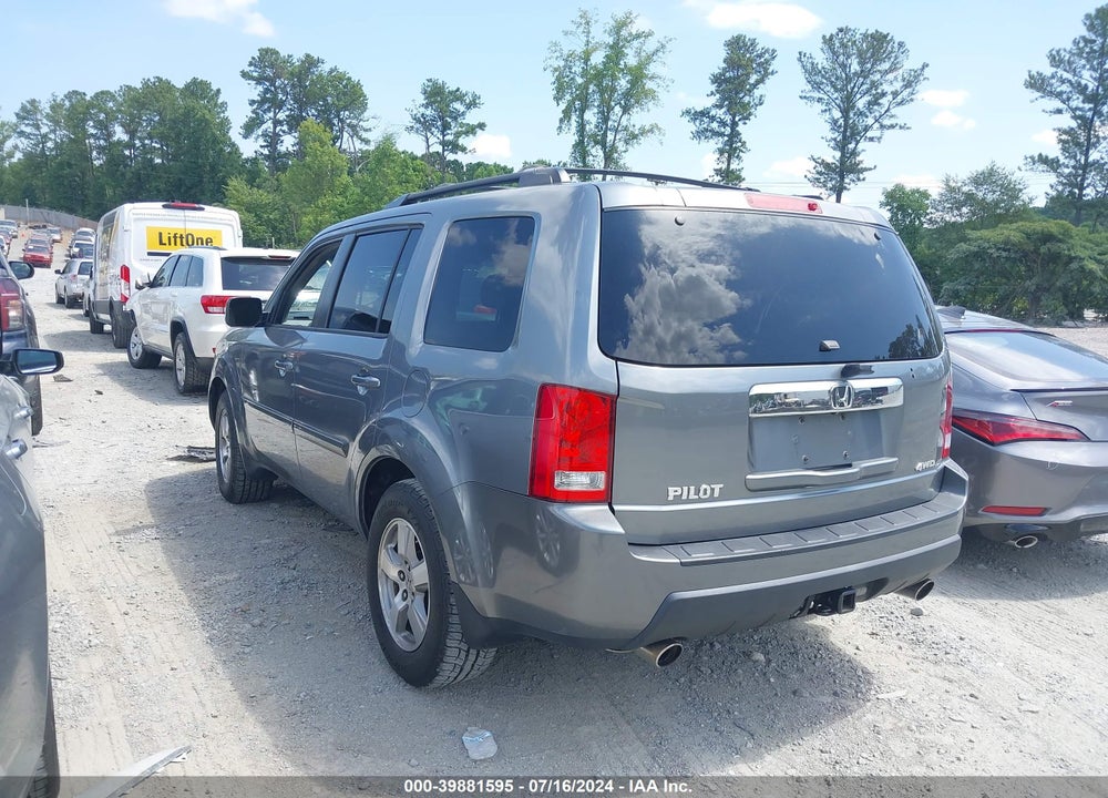 2009 HONDA PILOT EX-L VIN: 5FNYF48539B037373