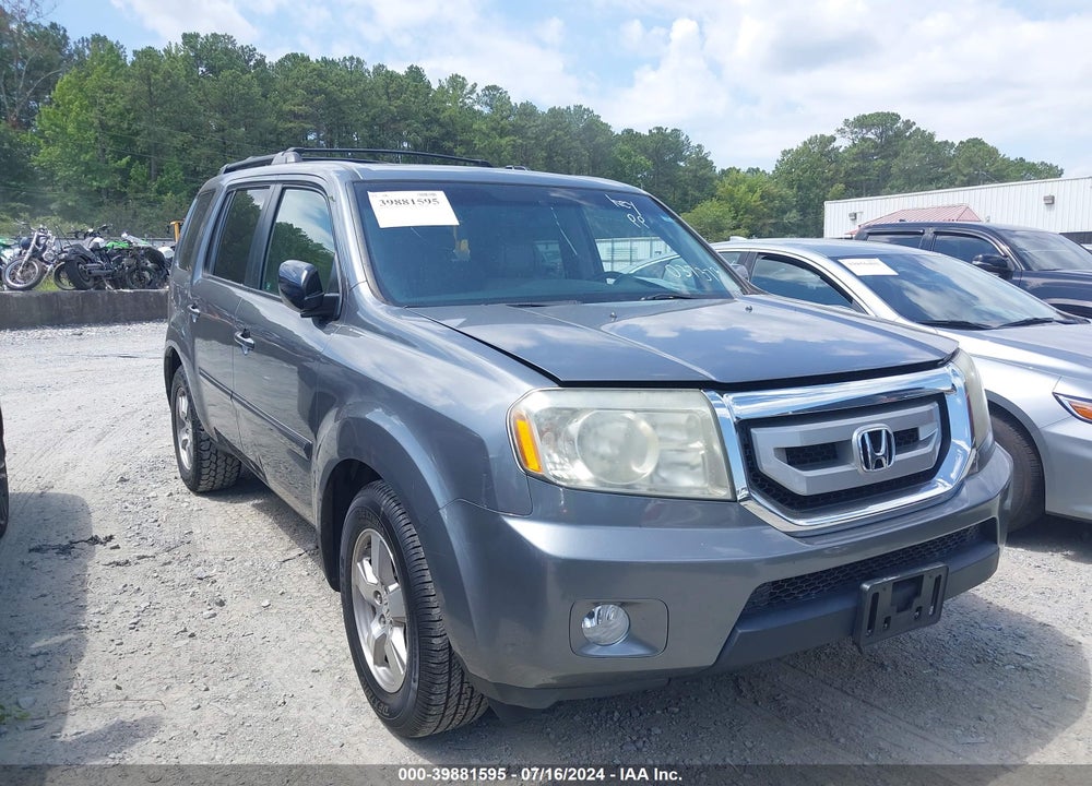 2009 HONDA PILOT EX-L VIN: 5FNYF48539B037373