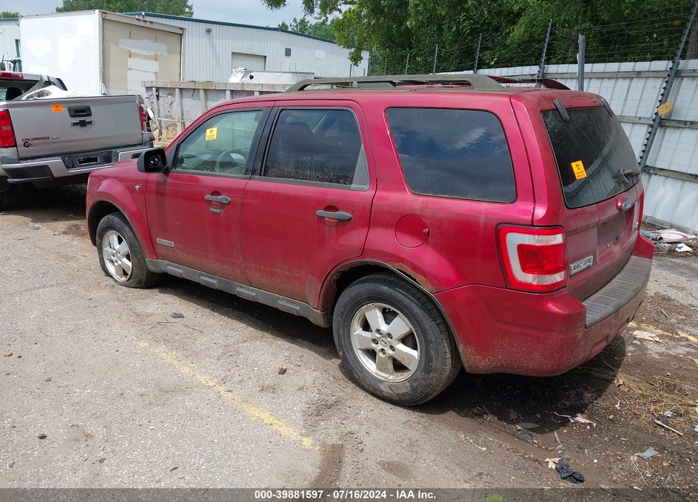 2008 FORD ESCAPE XLT VIN: 1FMCU93128KA90919