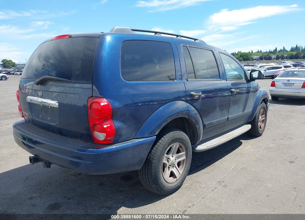 2005 DODGE DURANGO SLT VIN: 1D4HB48N05F595573