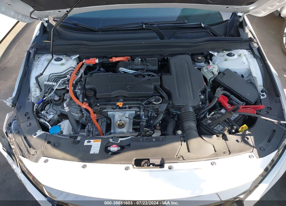 2022 HONDA ACCORD HYBRID SPORT VIN: 1HGCV3F27NA040166