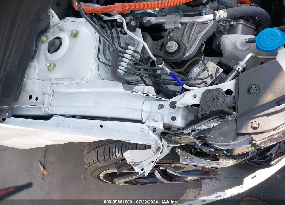 2022 HONDA ACCORD HYBRID SPORT VIN: 1HGCV3F27NA040166