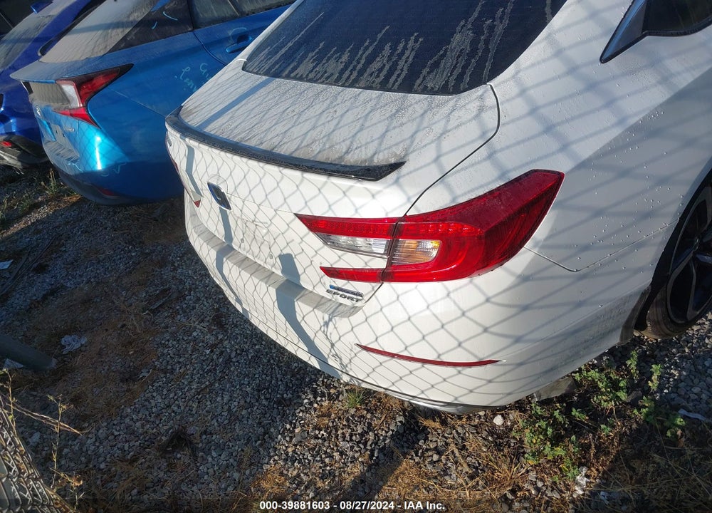 2022 HONDA ACCORD HYBRID SPORT VIN: 1HGCV3F27NA040166