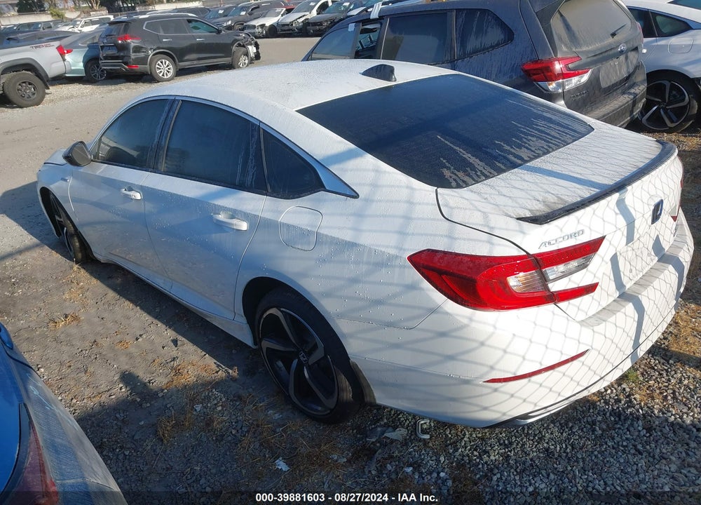2022 HONDA ACCORD HYBRID SPORT VIN: 1HGCV3F27NA040166