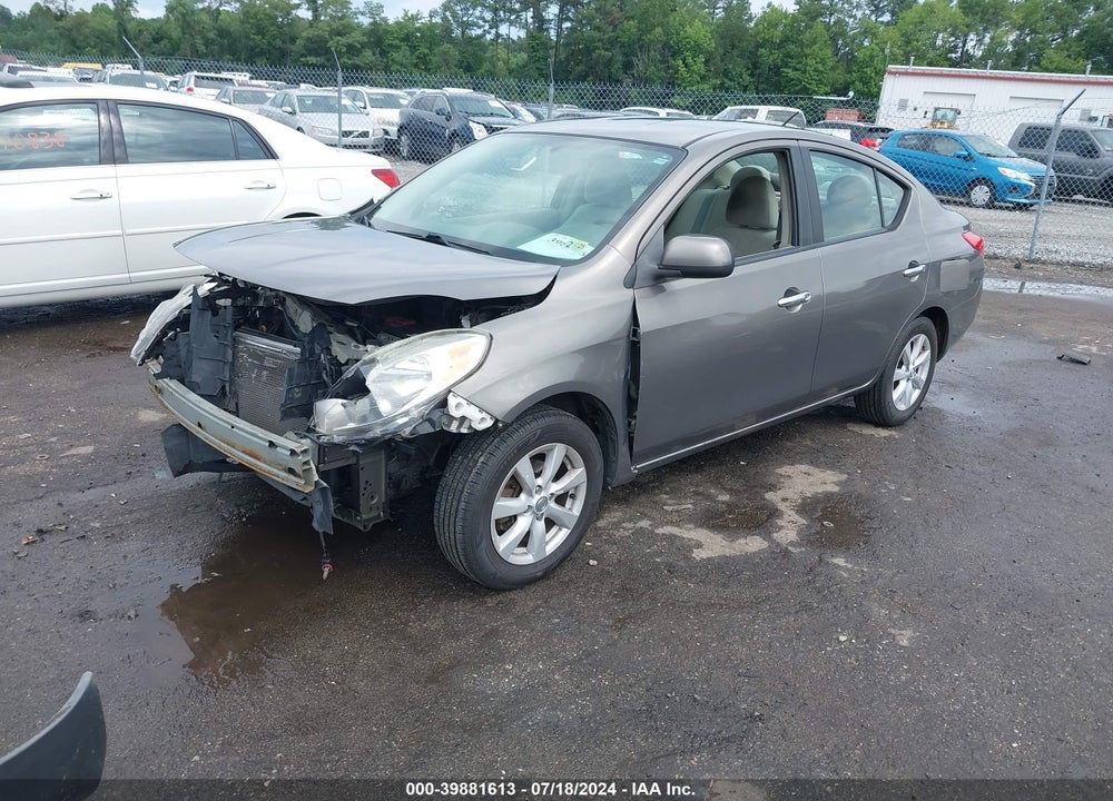 2012 NISSAN VERSA 1.6 SL VIN: 3N1CN7AP0CL840650