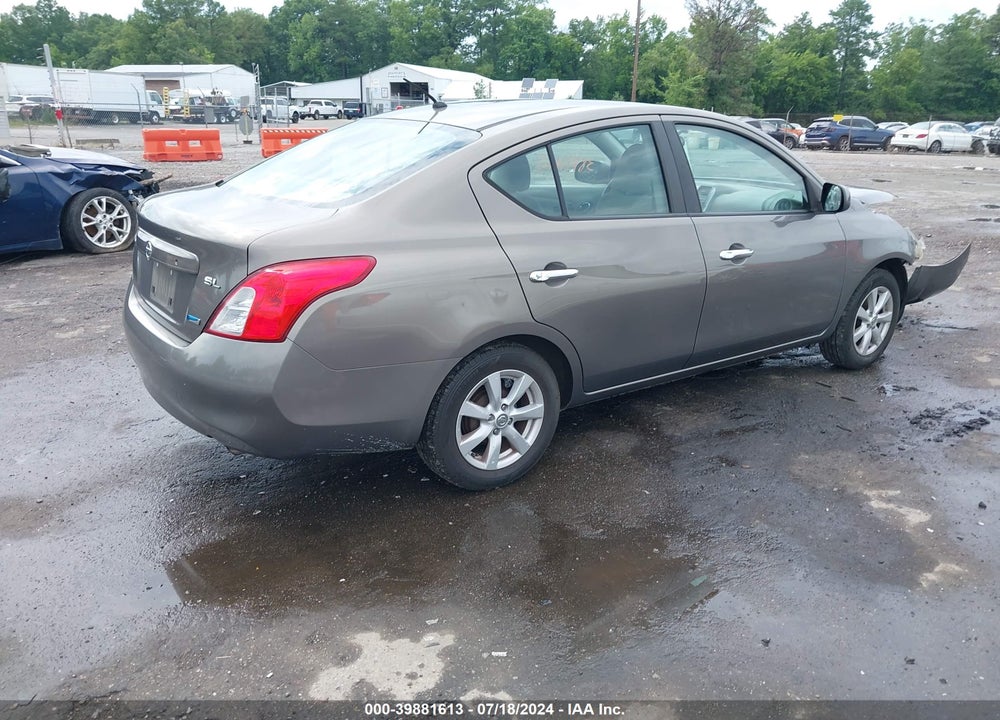 2012 NISSAN VERSA 1.6 SL VIN: 3N1CN7AP0CL840650