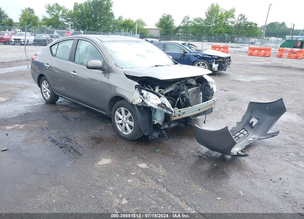 2012 NISSAN VERSA 1.6 SL VIN: 3N1CN7AP0CL840650