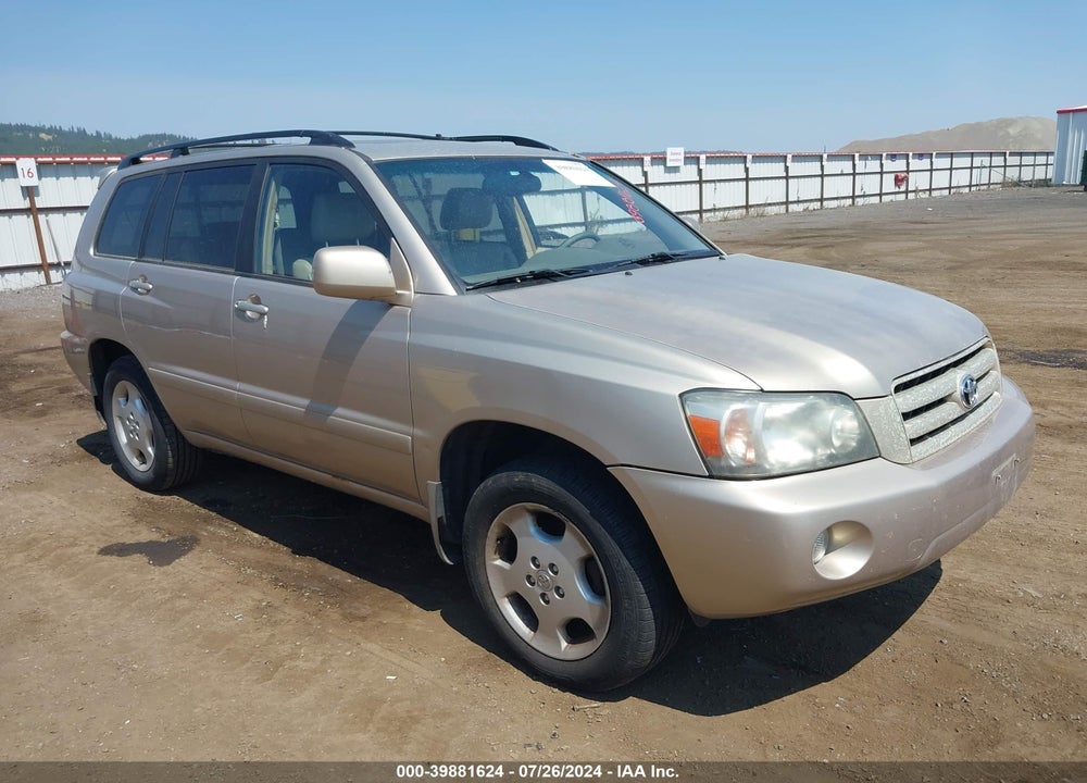 2006 TOYOTA HIGHLANDER LIMITED V6 VIN: JTEEP21AX60164431