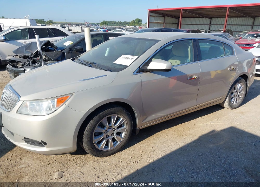 2010 BUICK LACROSSE CX VIN: 1G4GB5EG2AF195556