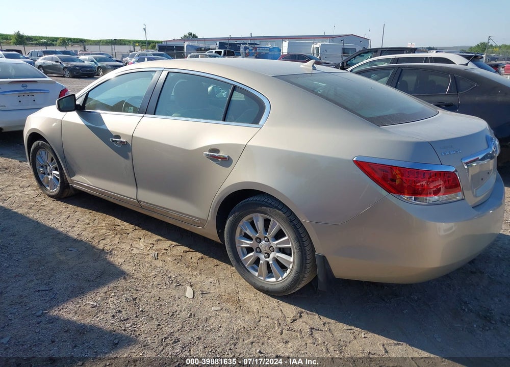 2010 BUICK LACROSSE CX VIN: 1G4GB5EG2AF195556