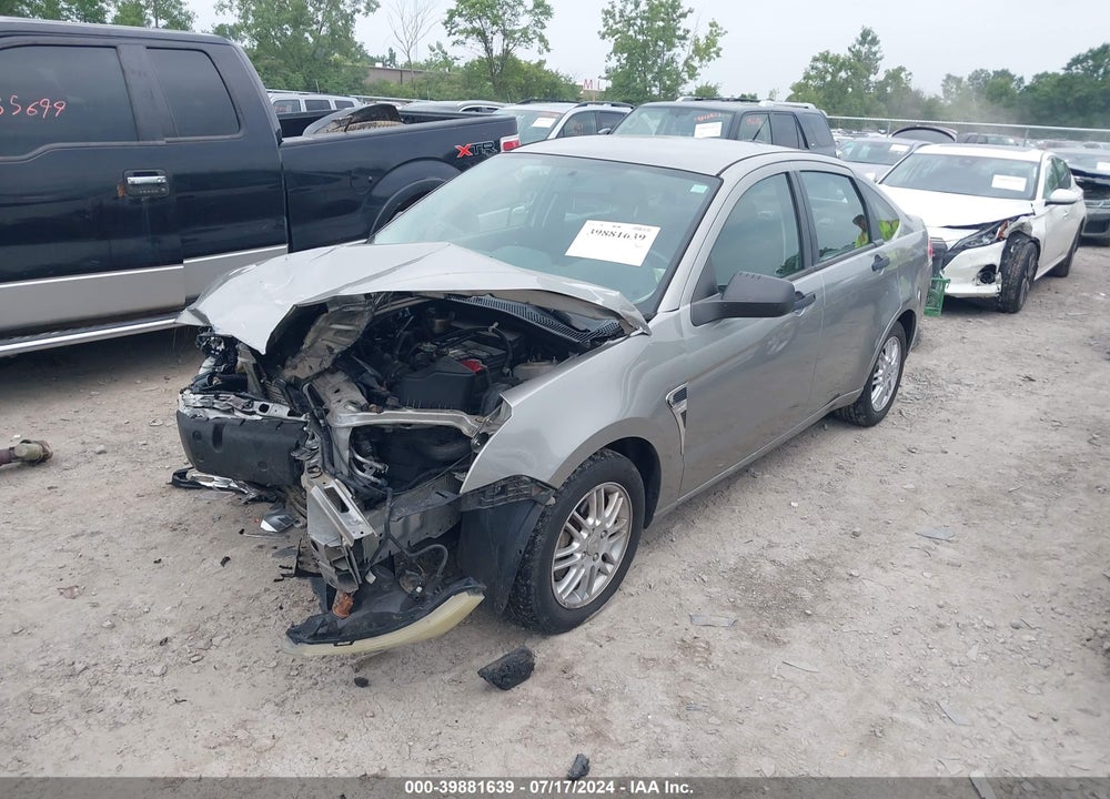 2008 FORD FOCUS VIN: 1FAHP35N88W282472