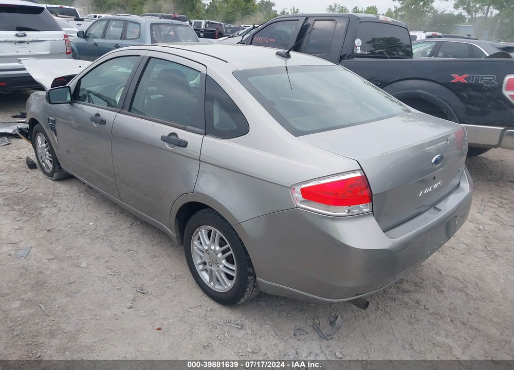 2008 FORD FOCUS VIN: 1FAHP35N88W282472