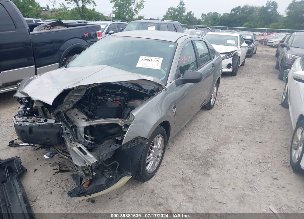 2008 FORD FOCUS VIN: 1FAHP35N88W282472