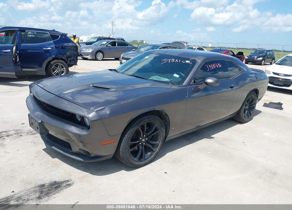 2017 DODGE CHALLENGER SXT VIN: 2C3CDZAGXHH531977