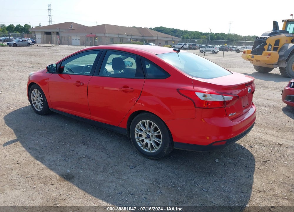 2012 FORD FOCUS SE VIN: 1FAHP3F21CL123422