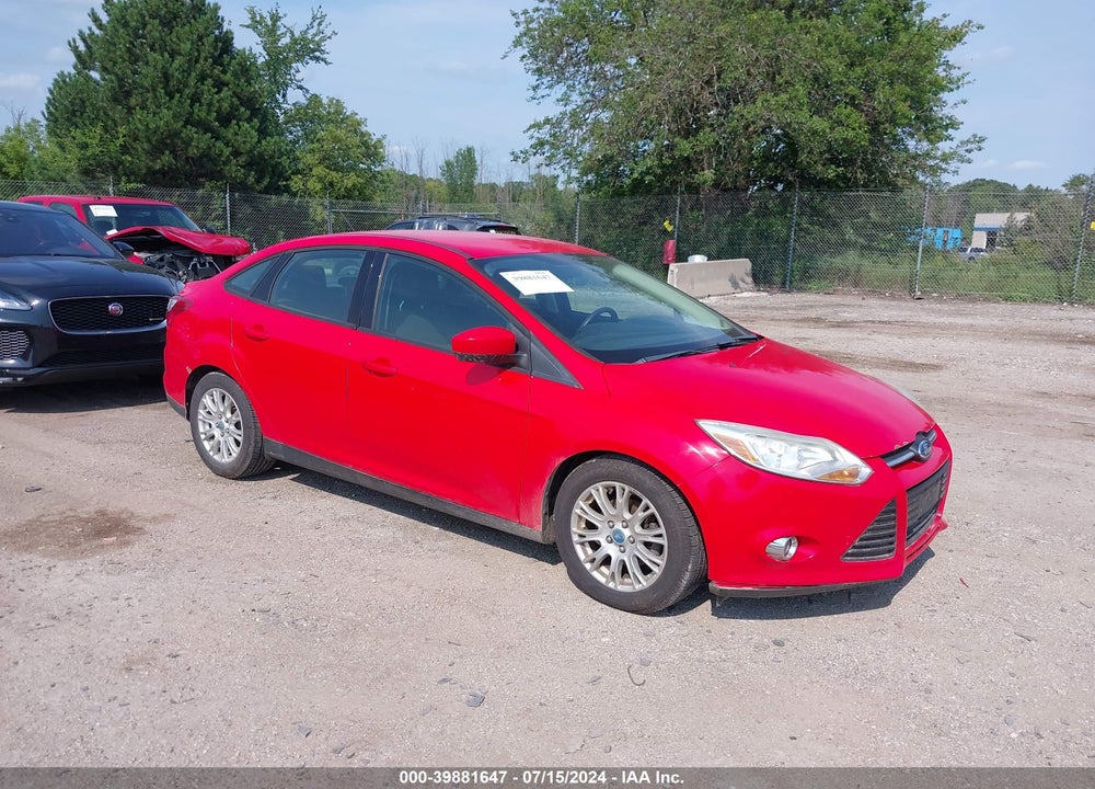 2012 FORD FOCUS SE VIN: 1FAHP3F21CL123422