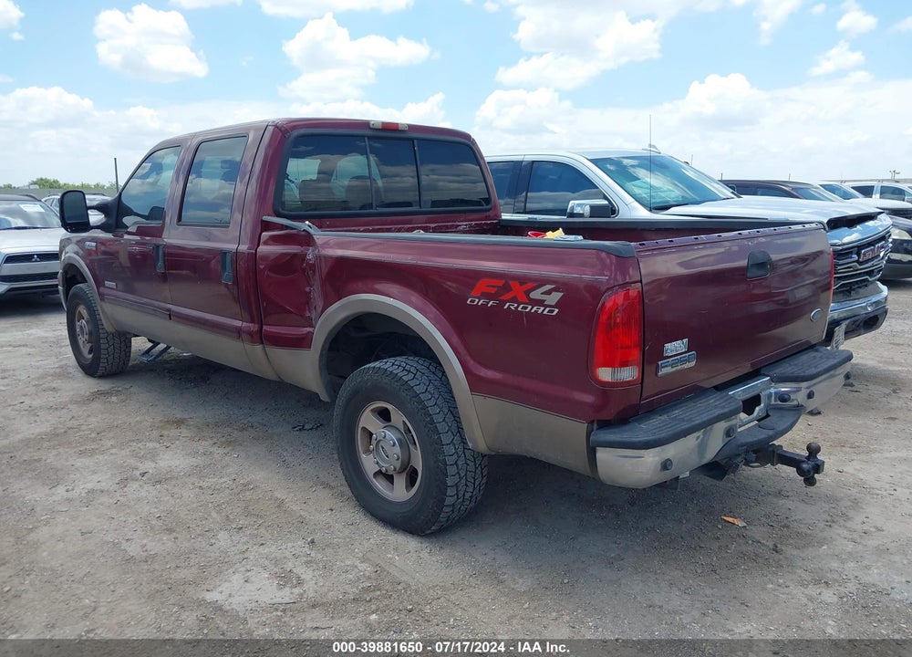 2006 FORD F-250 LARIAT/XL/XLT VIN: 1FTSW21PX6EB31544