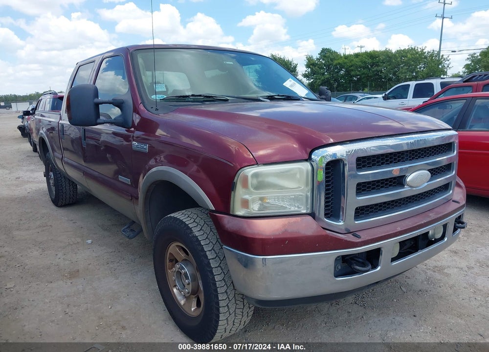 2006 FORD F-250 LARIAT/XL/XLT VIN: 1FTSW21PX6EB31544