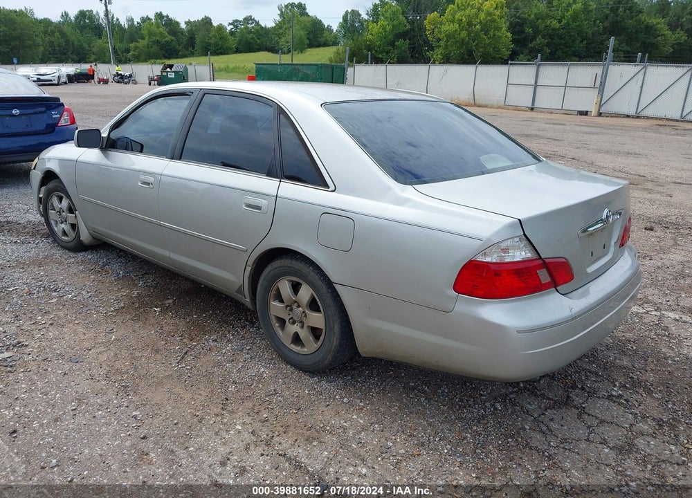 2004 TOYOTA AVALON XL VIN: 4T1BF28B14U344438