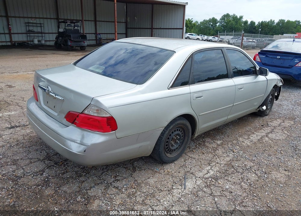 2004 TOYOTA AVALON XL VIN: 4T1BF28B14U344438