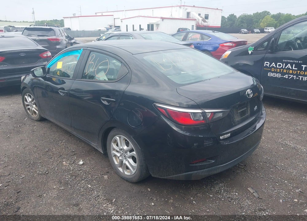 2017 TOYOTA YARIS IA VIN: 3MYDLBYV9HY188623