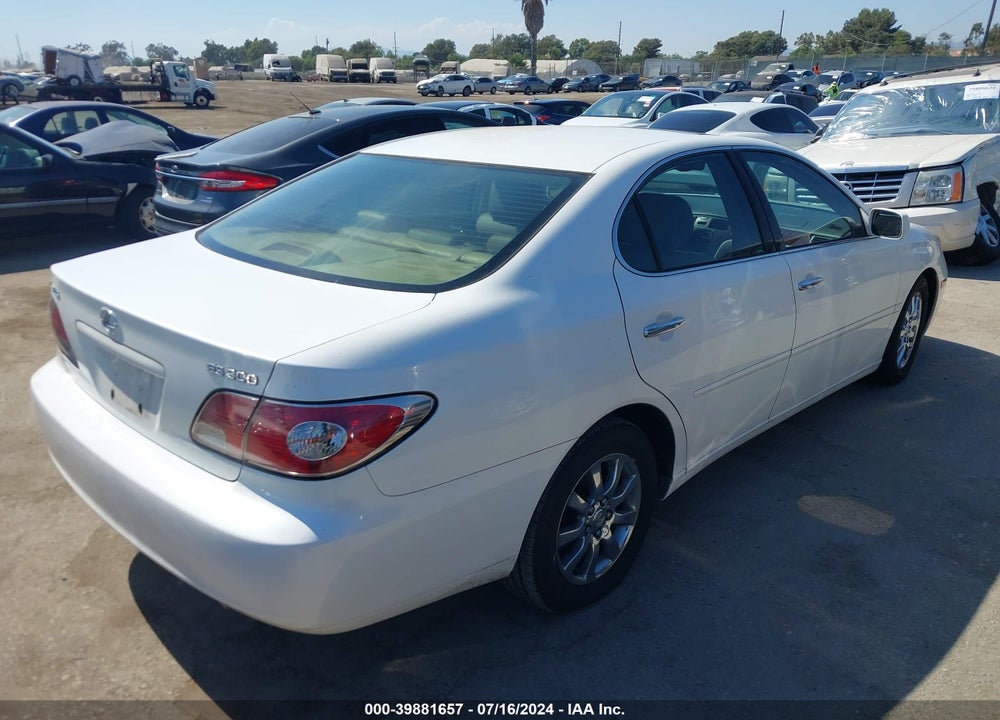 2003 LEXUS ES 300 VIN: JTHBF30G230131438