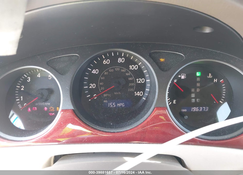 2003 LEXUS ES 300 VIN: JTHBF30G230131438