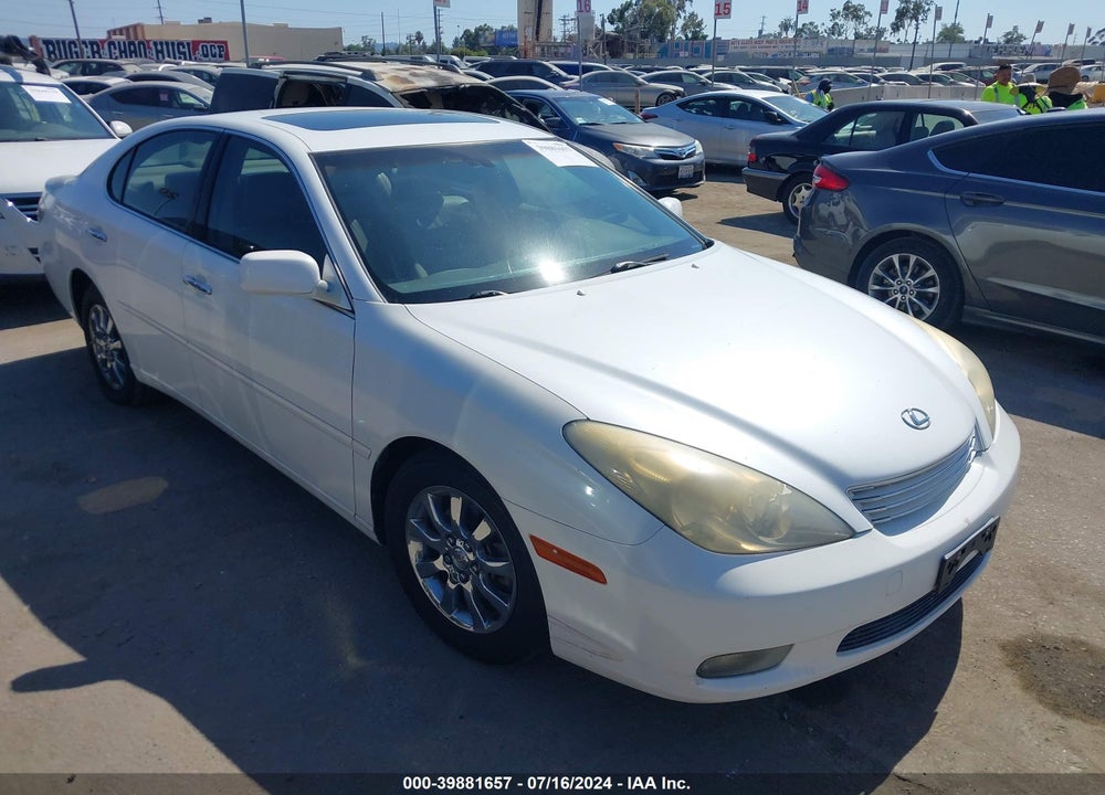 2003 LEXUS ES 300 VIN: JTHBF30G230131438