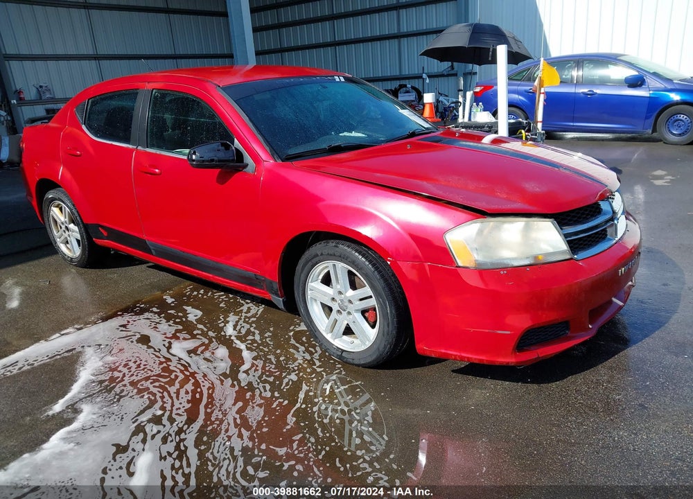 2012 DODGE AVENGER SXT VIN: 1C3CDZCB0CN167490
