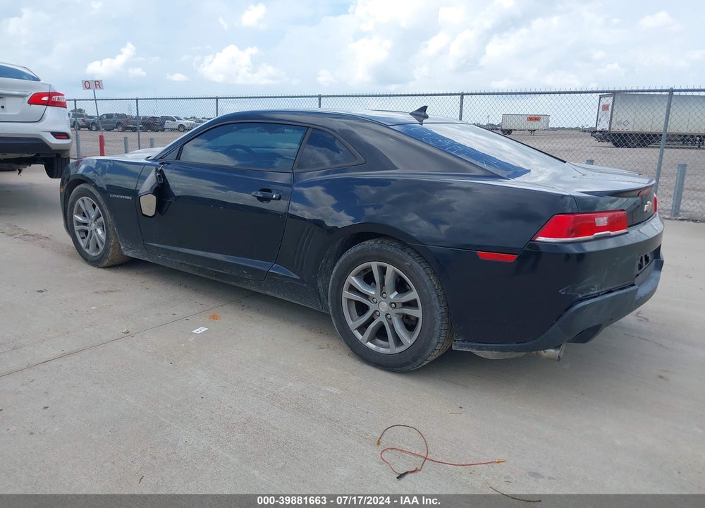 2014 CHEVROLET CAMARO 2LS VIN: 2G1FA1E31E9128141