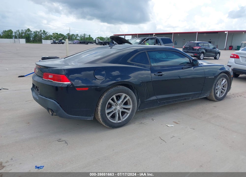 2014 CHEVROLET CAMARO 2LS VIN: 2G1FA1E31E9128141